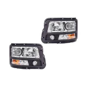 High Quality Truck Parts SHACMAN F3000 X3000 X5000 X6000 H3000 LED Combination Headlights Fog Lights DZ93189723020 DZ93189723010