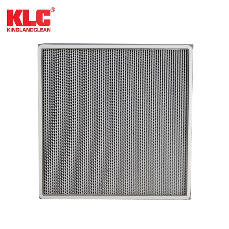 High Efficiency Particulate Air Filters Glass Fiber High Temperature HEPA Filter