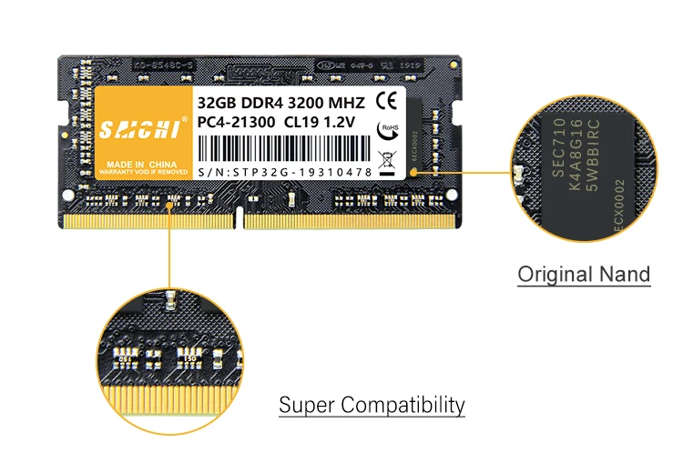 Branding Best Value RAM Ddr Ram Memorias 8G/16G/32G Memory