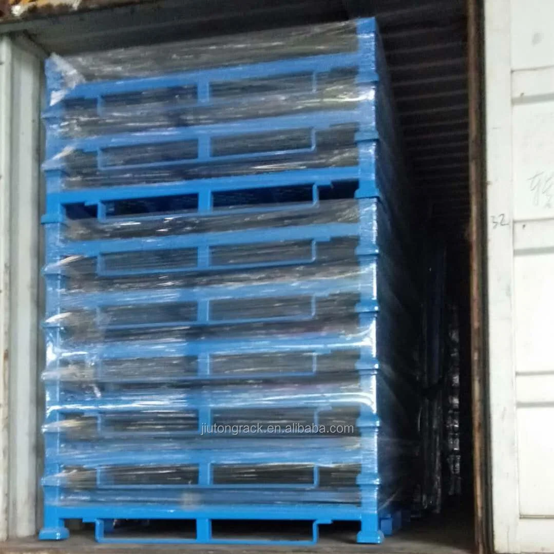 Portable Stacking Transporting Rack for Warehouse Storage
