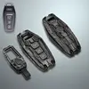 Black case with metal keychain
