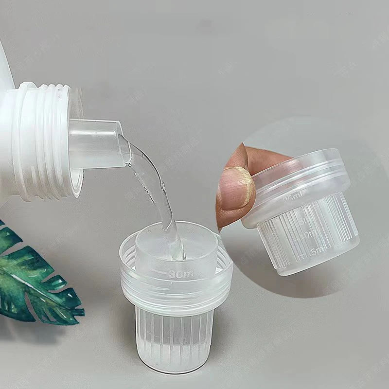 HDPE Laundry Detergent Bottles Washing Liquid Soap Plastic Bottle Round 1L 2L 3L Customize Industrial Clean Liquid Packaging