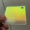 Iridescent ribbed Acrylic Sheet