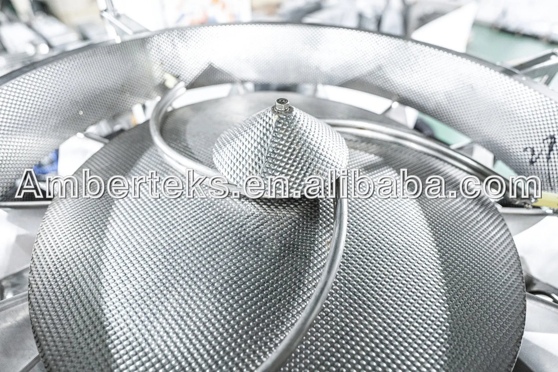 Automatic 14 Head Multihead Weighing Machine For Raw Meat Chicken Sub