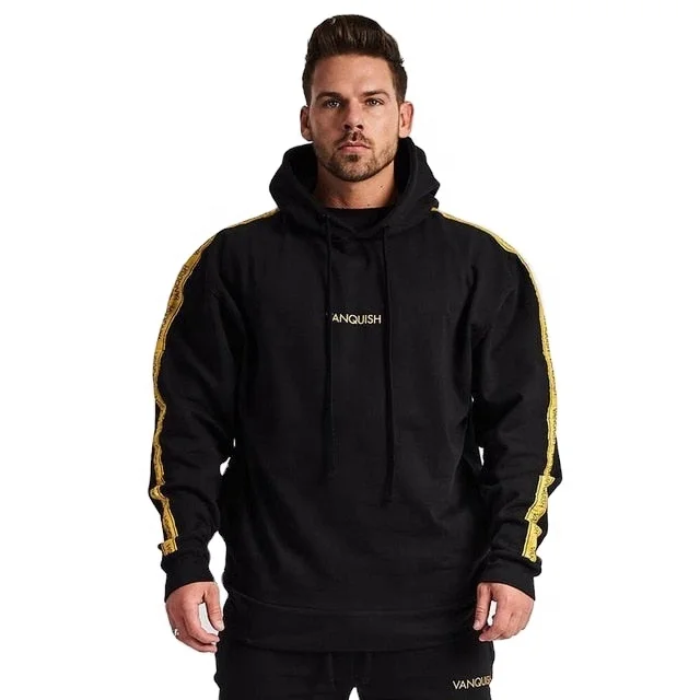 Custom High Quality Pullover Suit Hoodie Cotton French Terry Oversized Screen Printing Casual Hoodie for Men