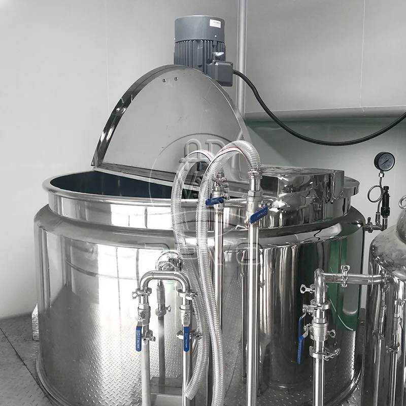 GMP Quality Machine Factory Liquid Soap Blender Liquid Washing Homogenizing Mixer