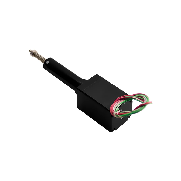 Fixed Shaft Linear Telescopic Push Rod Stepper Motor Servo Electric