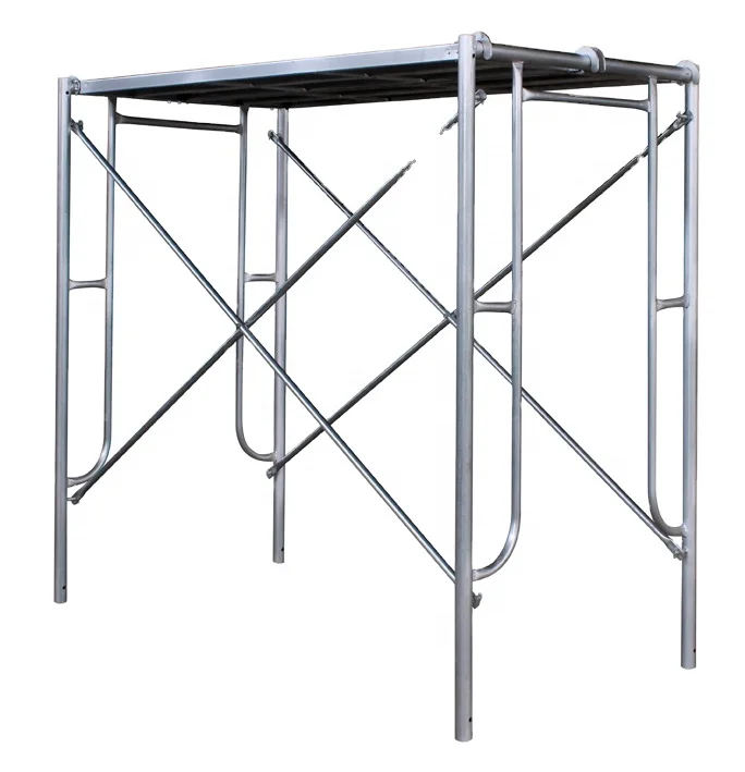 Walk Through Frames Scaffolding Q235 Galvanized Scaffolding h Frame for Building