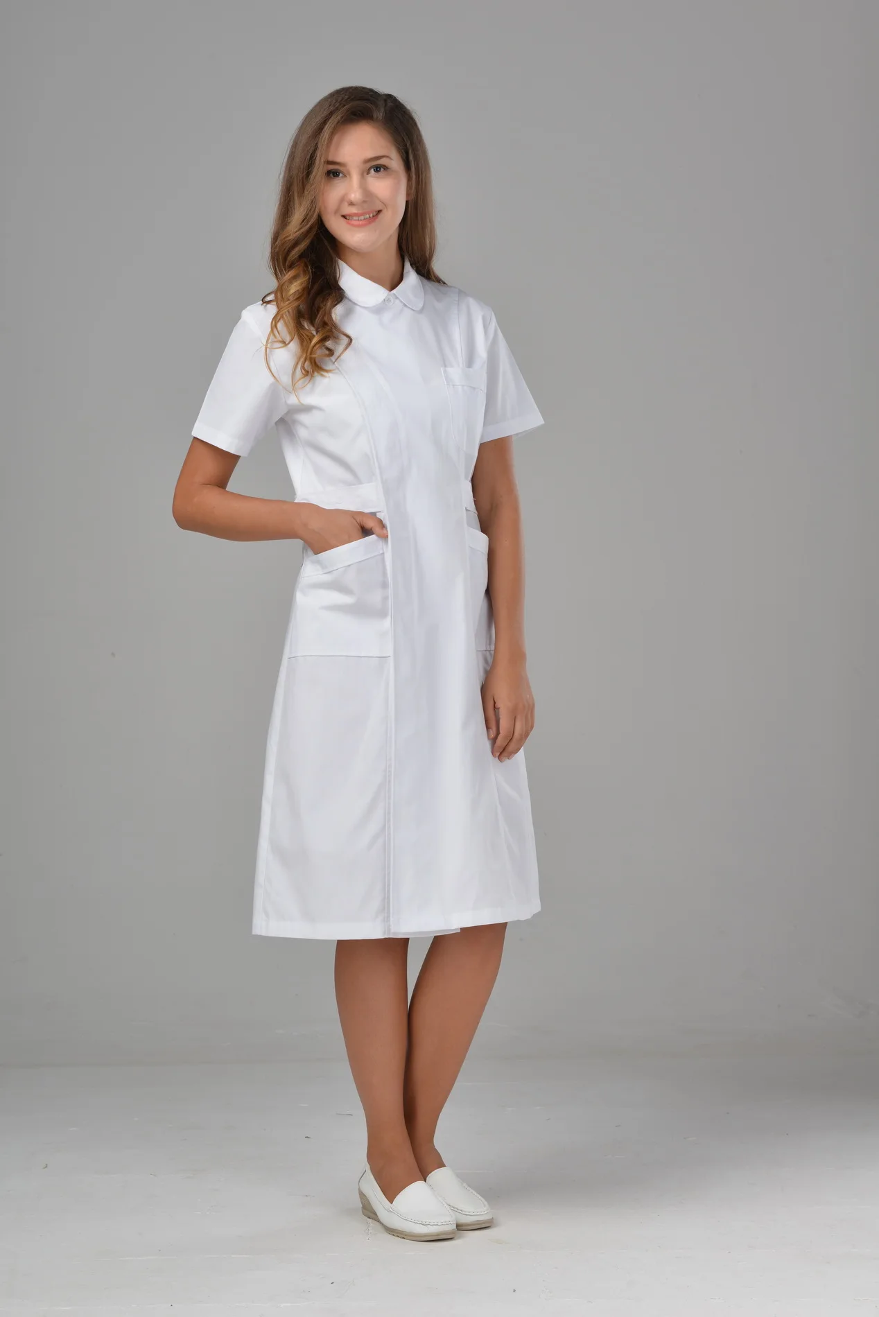 white nurse dress