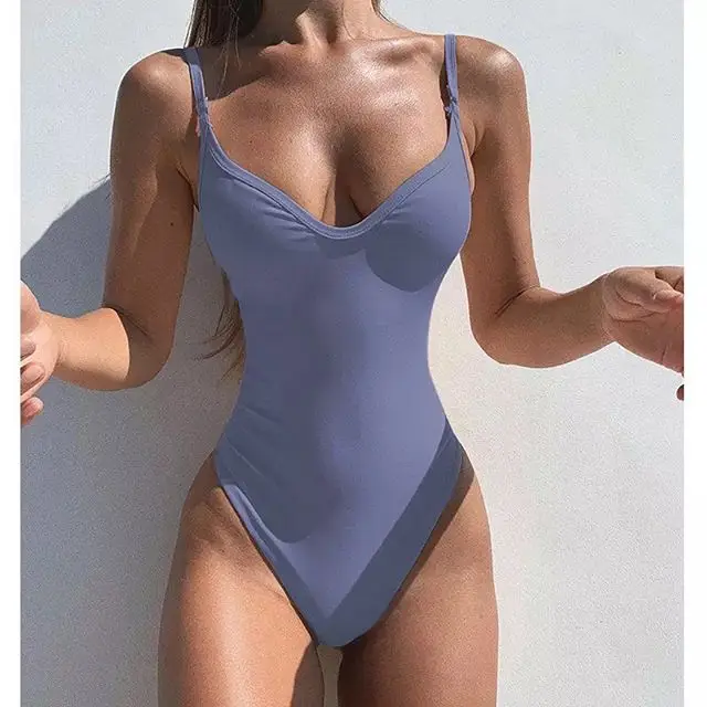 Custom Design Woman Fitness Bikini Girl One Piece Swimsuit Sexy Recycle Beachwear Active Sport Plus Size Cover up Reversible OEM
