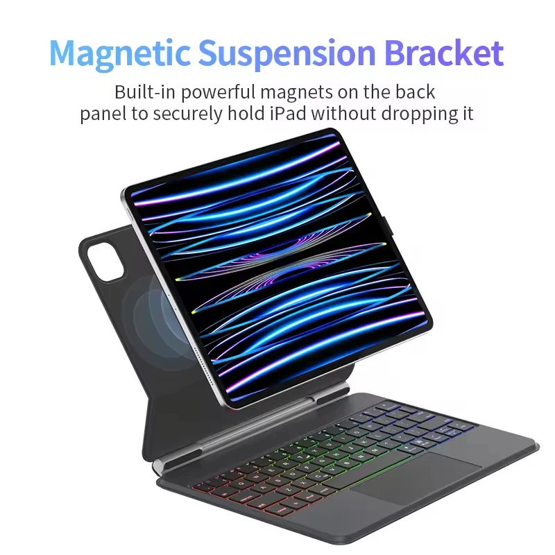m3 m2 magnetic levitation keyboard case-7