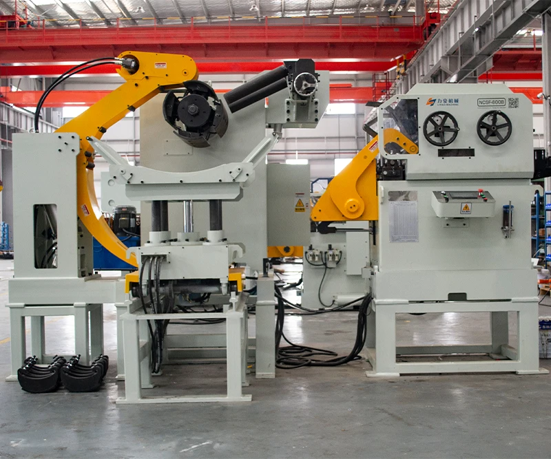 3 in 1 Automatic Servo Feeder Uncoiler Straightener Assembly New Condition Sheet Production Line with Core Motor Components