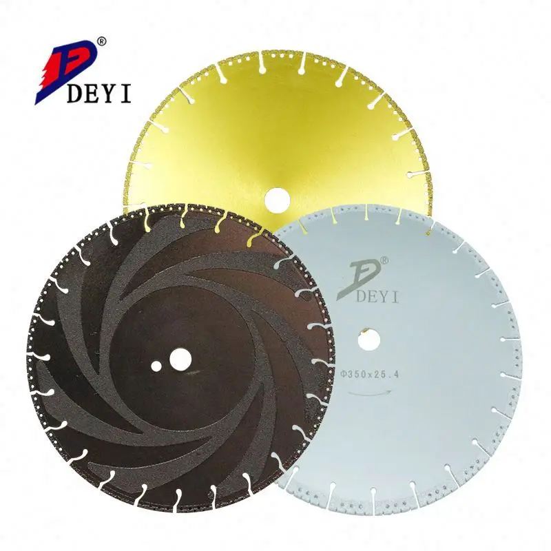 Wet/dry Abrasive Cutting Tools Disc/dick Brazed Granite Marble Diamond Ring Saw Blade for Cutting