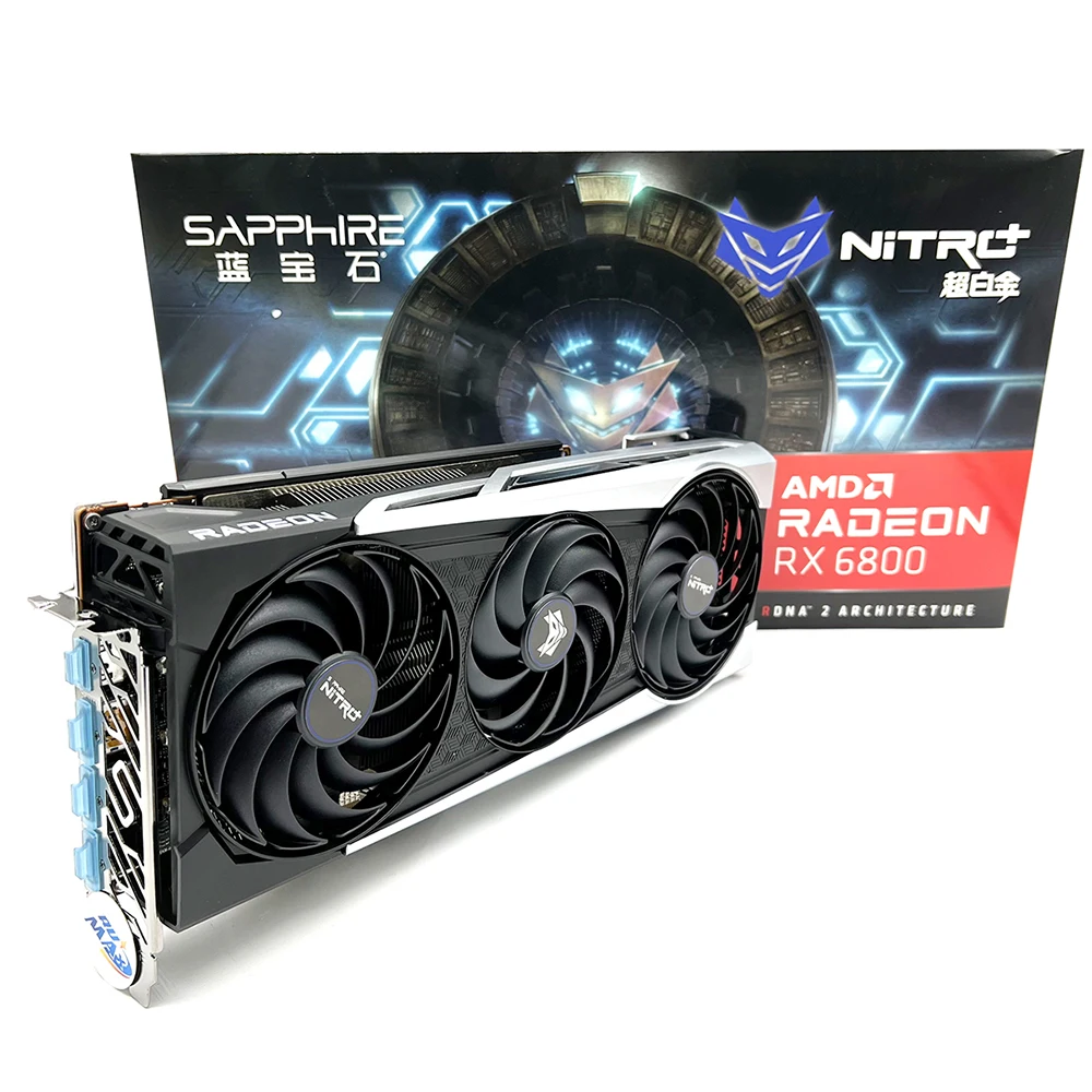 Rumax Sapphire RX 6800 XT Nitro+ AMD Radeon 6800XT Gaming Graphics Card
