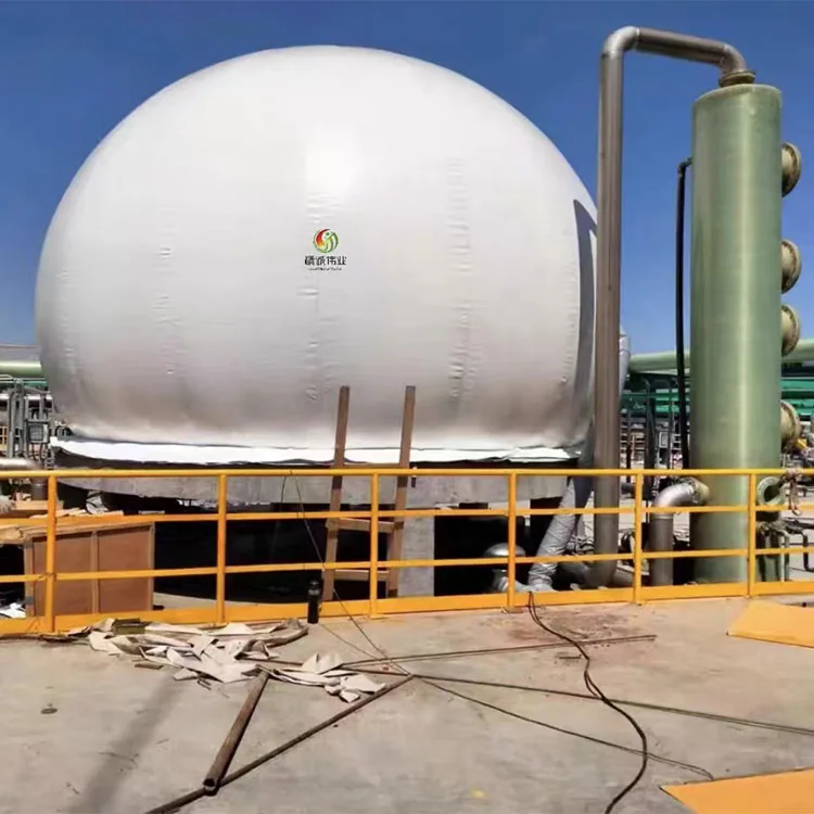 Double Membrane Biogas Storage Tank Container for Biogas Plant