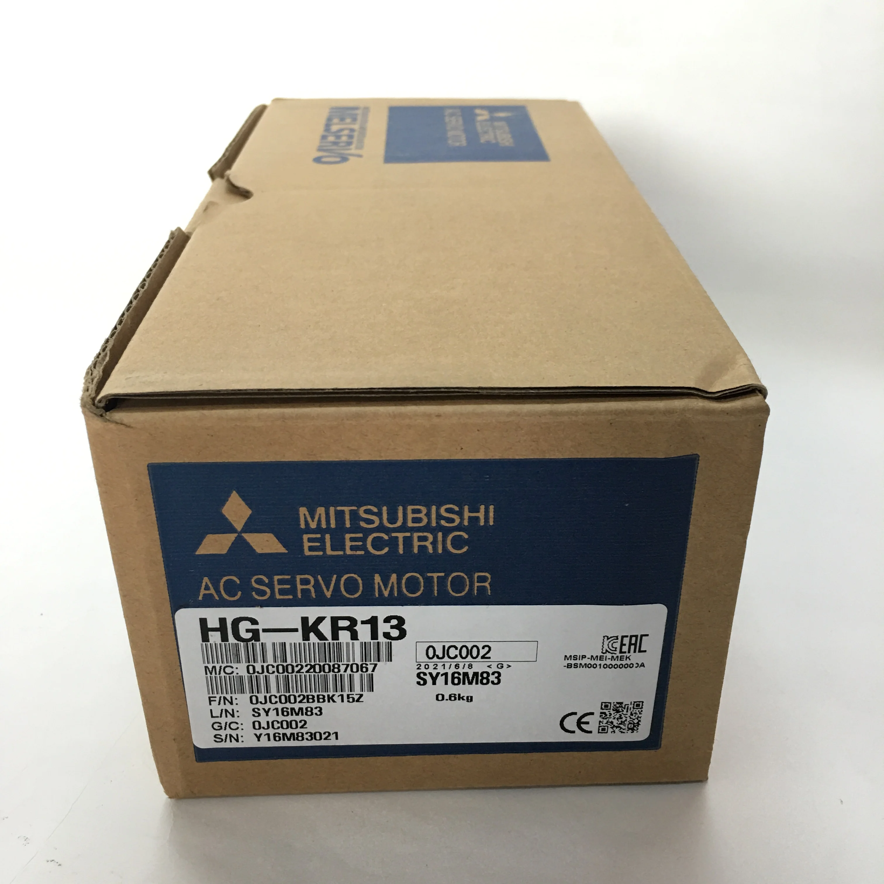 Mitsubishi AC Servo Motor HG-KR13 Mitsubishi AC Servo Motor HG-KR13