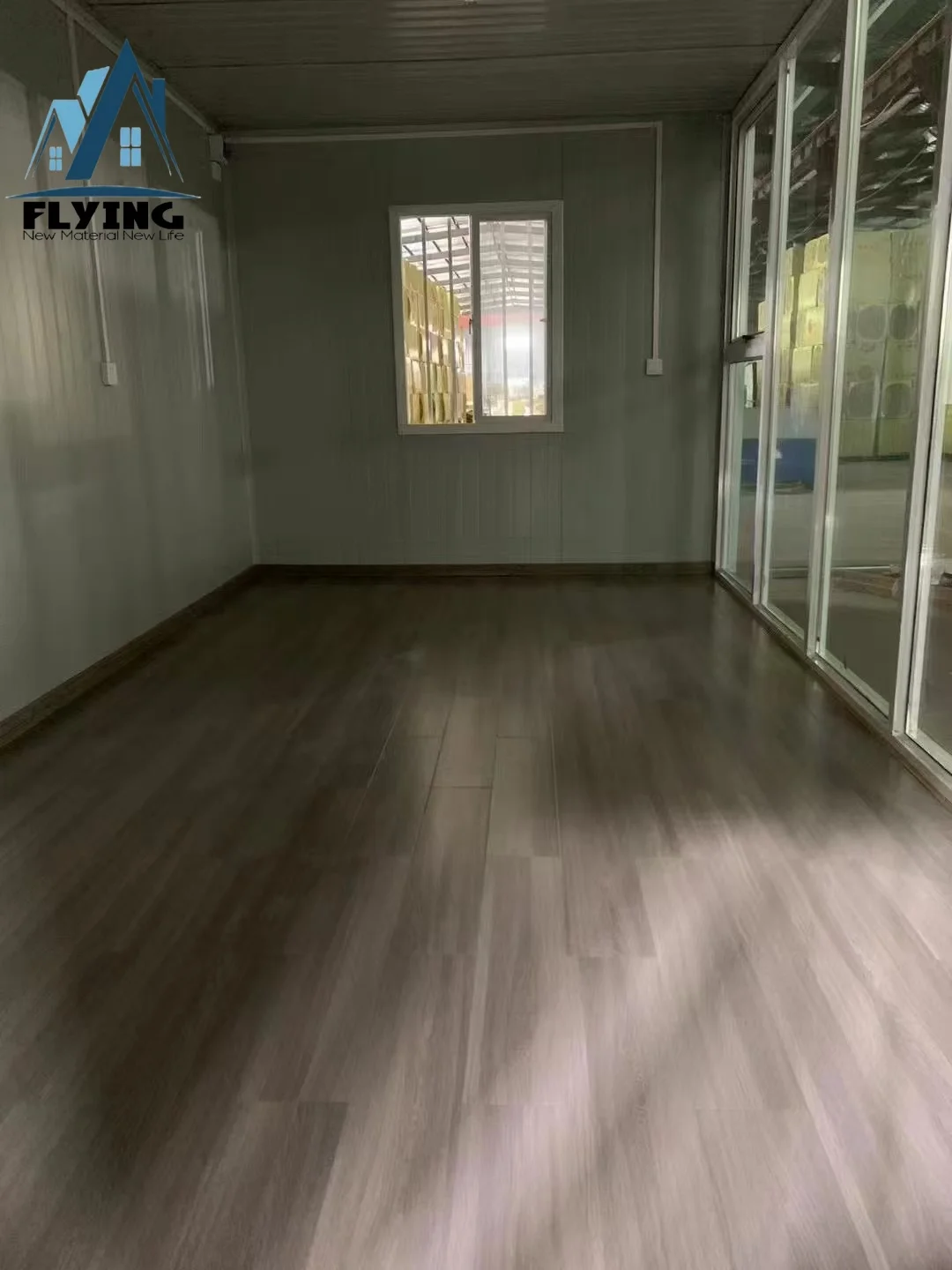 20ft 40ft Glass Prefabricated Mini Container House 2-3 Bedroom Tiny ...