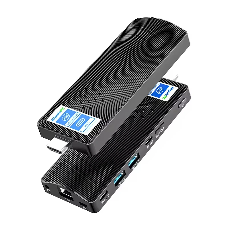 New M1K J4125 Mini PC Stick - Compact Win10 Pro Desktop Computer