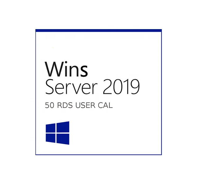 Fast Shipping Win Server 2019 Rds 50 Cal User/device Global Language