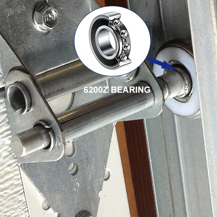 2" Smooth Replacement Garage Door Nylon Roller With Double Seal 4