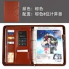 A4 brown 8 digit calculator + sticky notes + 10 transparent bags