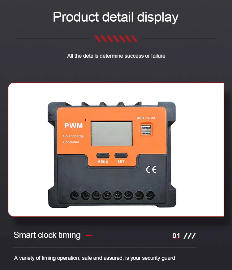 100a 12v/24v/36v/48v Mppt Solar Charge Controller Panel Controllers For ...