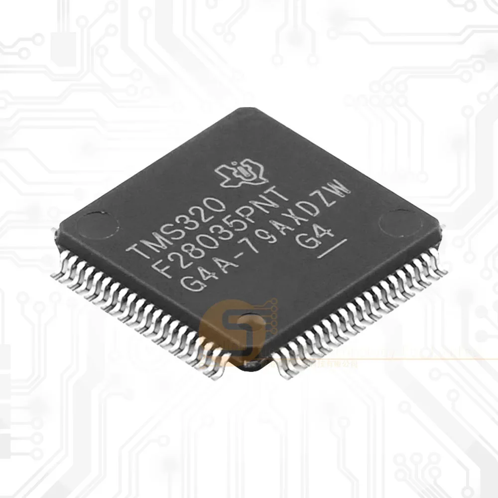 TMS320F28035PAGQ C2000 DSP Controller IC TQFP-64 for Motor Control Power Conversion Systems