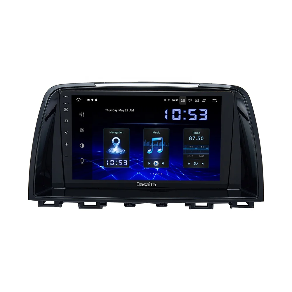 Dasaita Android 10 Hd Car Dvd Player For Mazda 6 Atenza 20132015 With