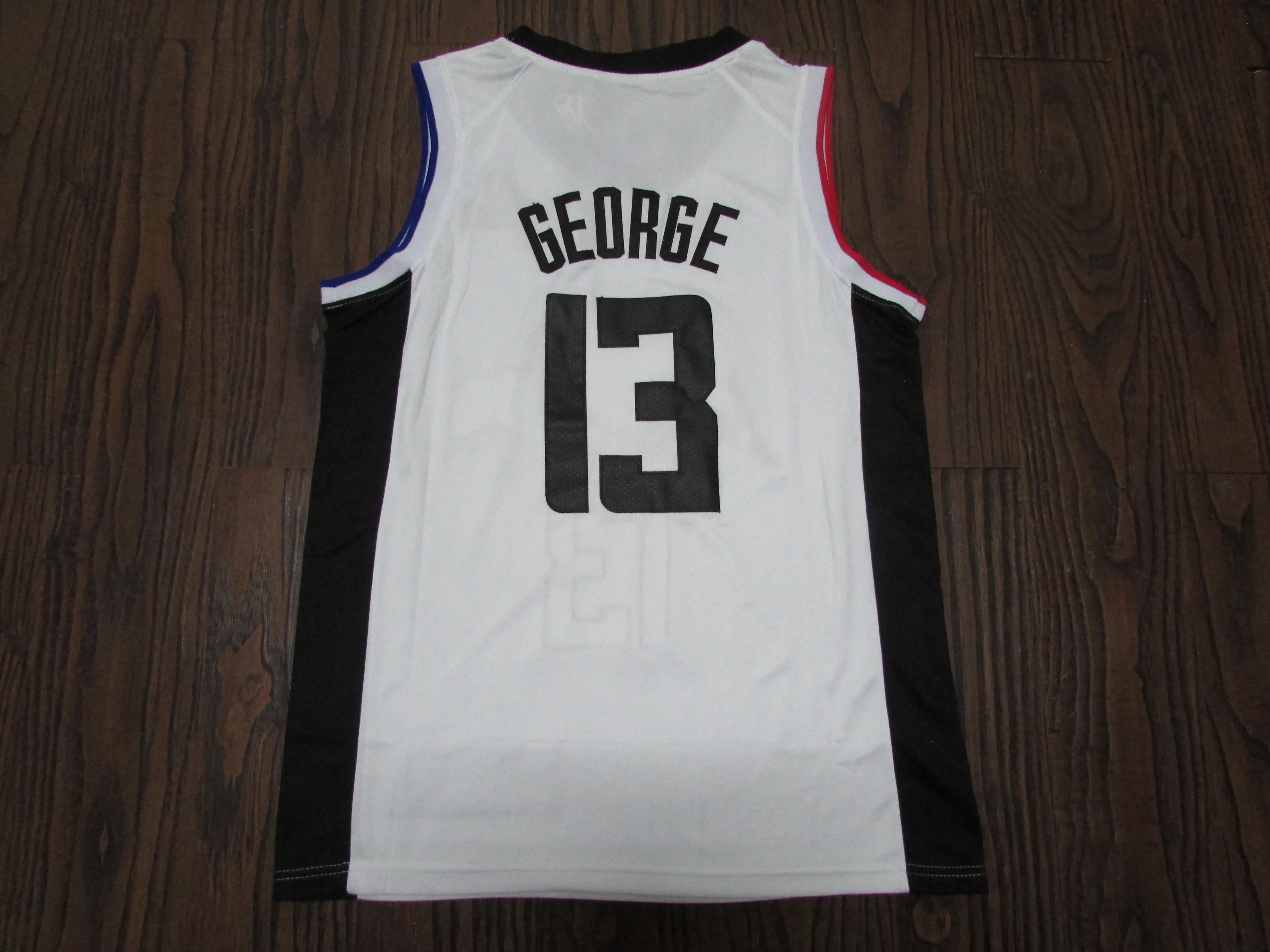 Wholesale Wholesale, Clipper No. 13 Paul George grey polyester quick-dry  basketball jerseys high quality embroidered basketball jerseys From  m.