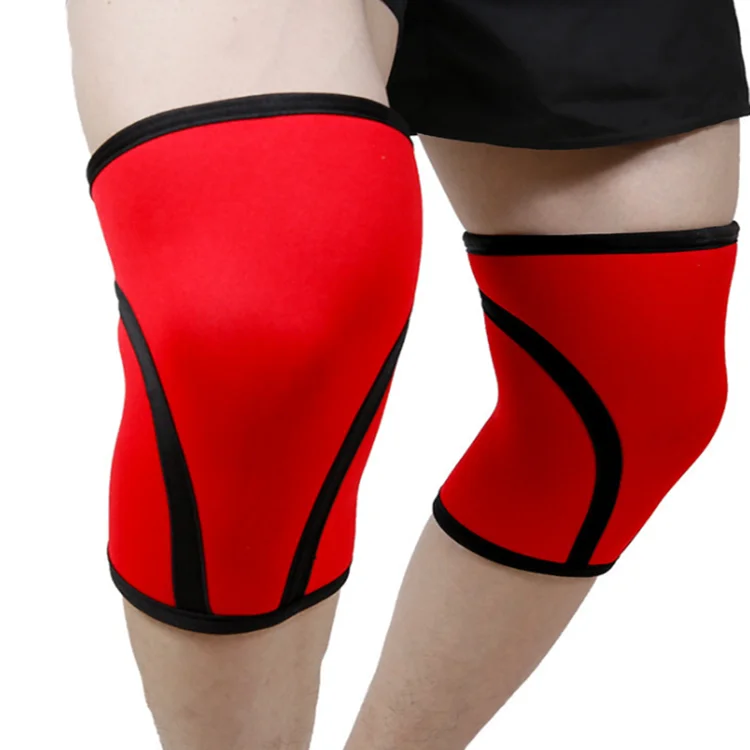 Best Squats Weightlifting Powerlifting 7mm Neoprene Knee Sleeves Support Compression Buy 5796