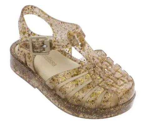 Детские сандалии-желе Mini MELISSA в Корейском стиле, летняя модель, унисекс