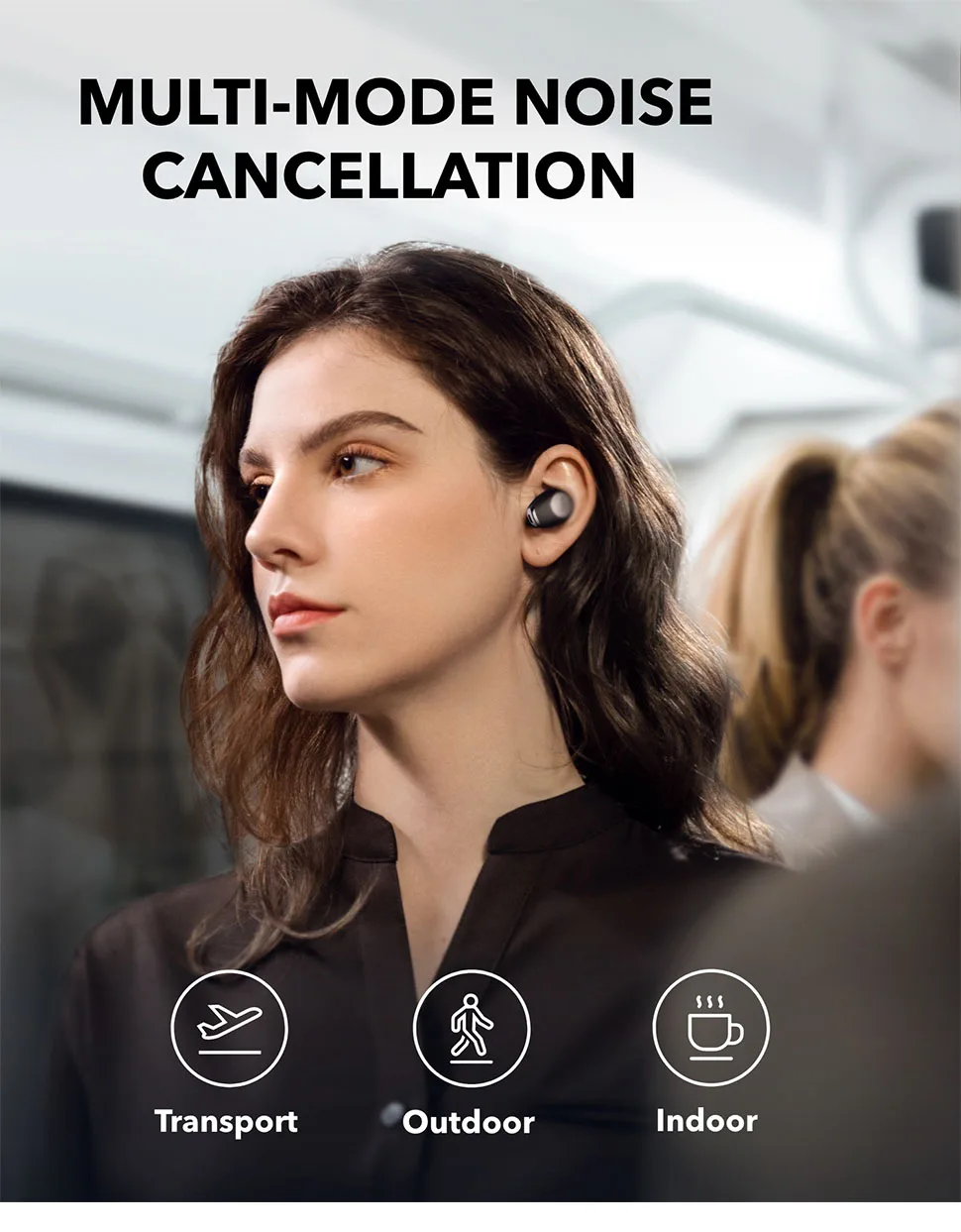 For Anker Life A2 Nc Multi-mode Noise Cancelling Wireless Earbuds,Anc ...