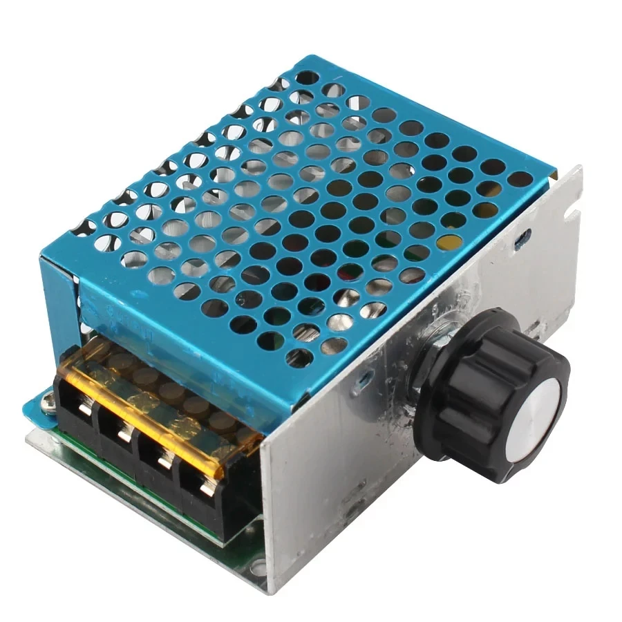 4000W AC 220V Voltage Regulator Motor Speed Controller Fan Thermostat Dimmer 
