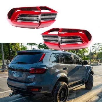 YBJ car accessories rear lamps car lamp Brake Lights for Ford Everest Endeavour 2015-2021 taillight Assembly