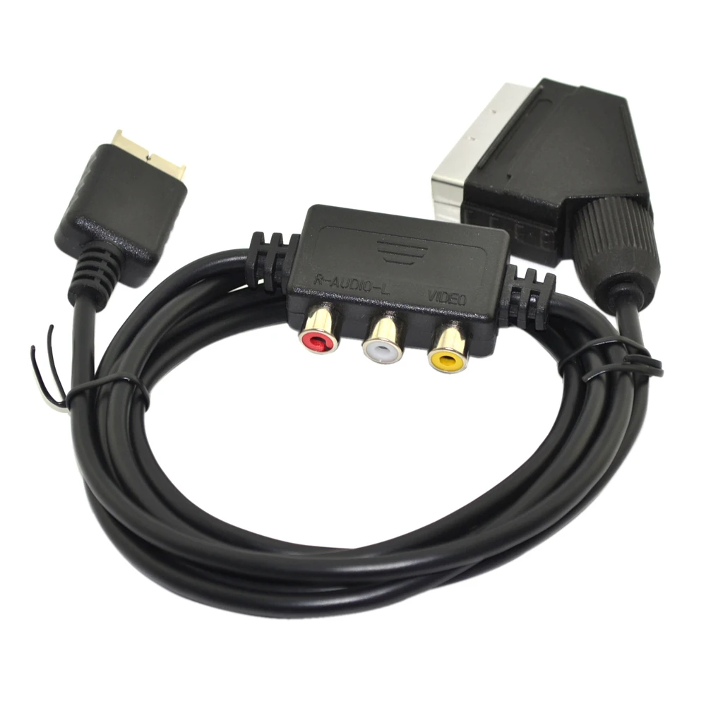 Wholesale For Sega for Playstation 2 PS2 Console TV Lead cable cord Scart Cable with AV Box Adapter From m.alibaba.com