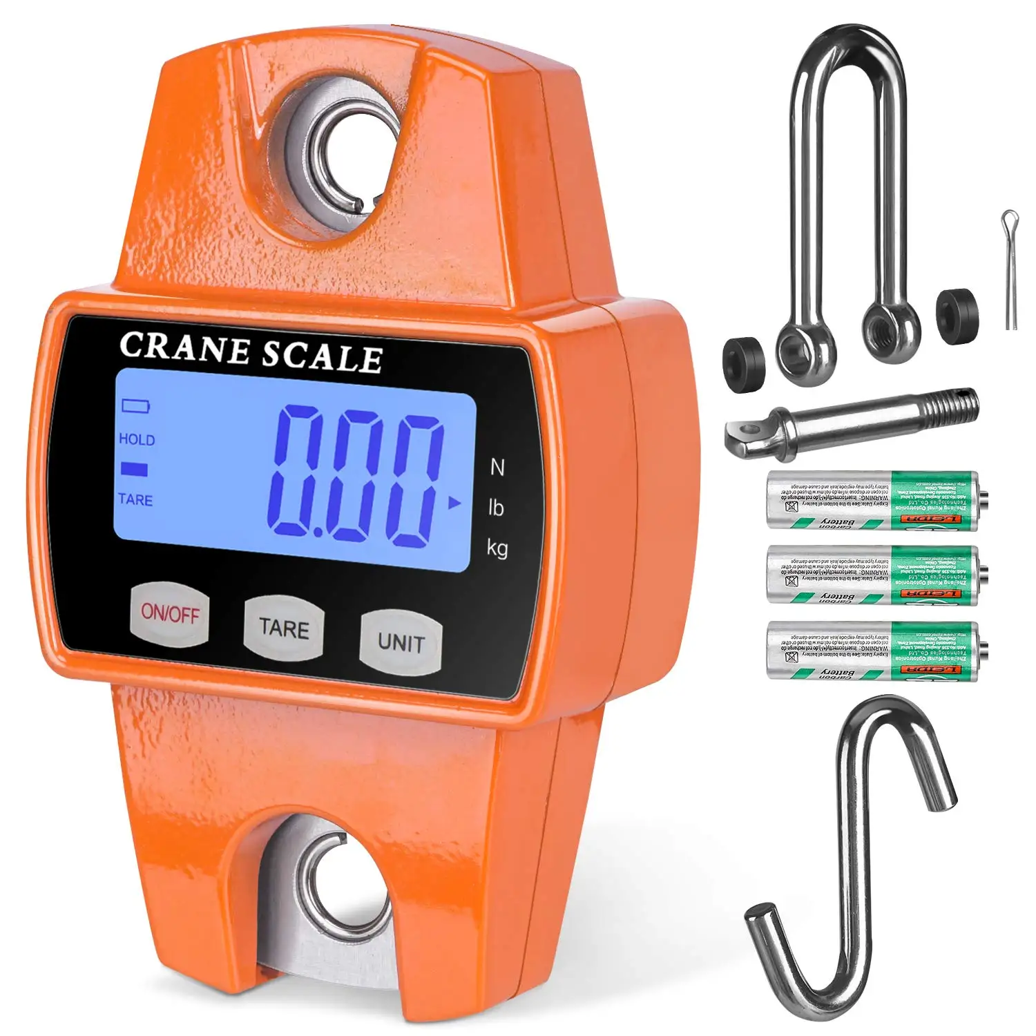 OCS 200kg Digital Hanging Scale Heavy Duty Electronic Crane Scale 300kg
