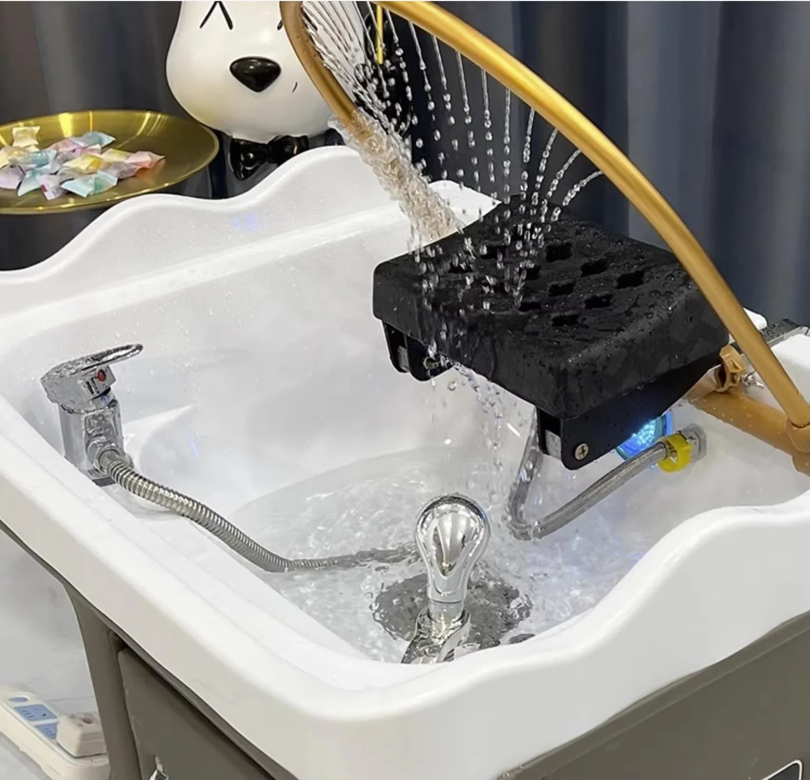 Wholesale Portable Hair Wash Basin Durable Ceramic Sinks