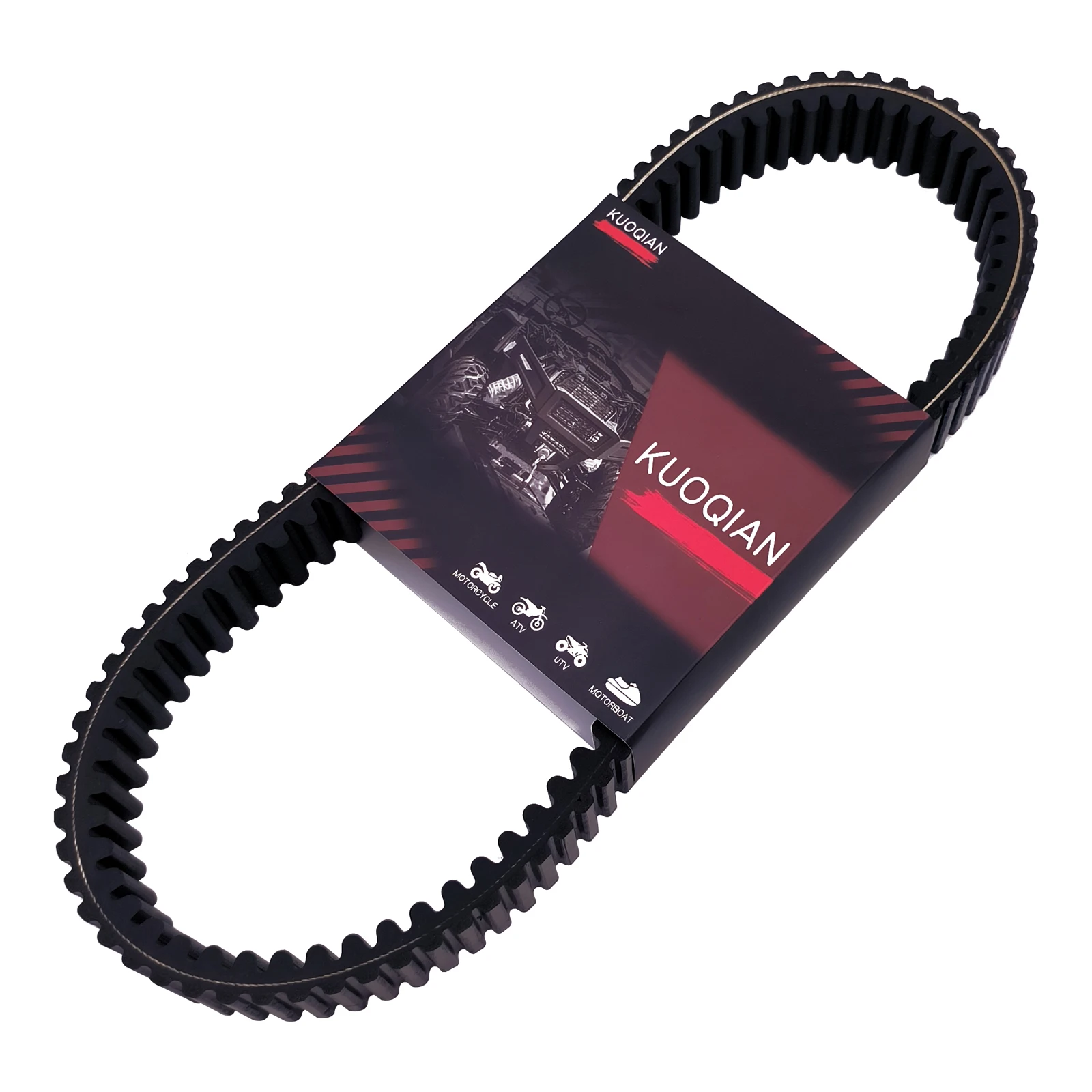 Cinghia Di Trasmissione In Gomma BIUGERCN Per CF Moto CForce 400/500/600, UForce, ZForce, 0180-055000-0001 – Resistente A Olio E Calore, Facile Installazione