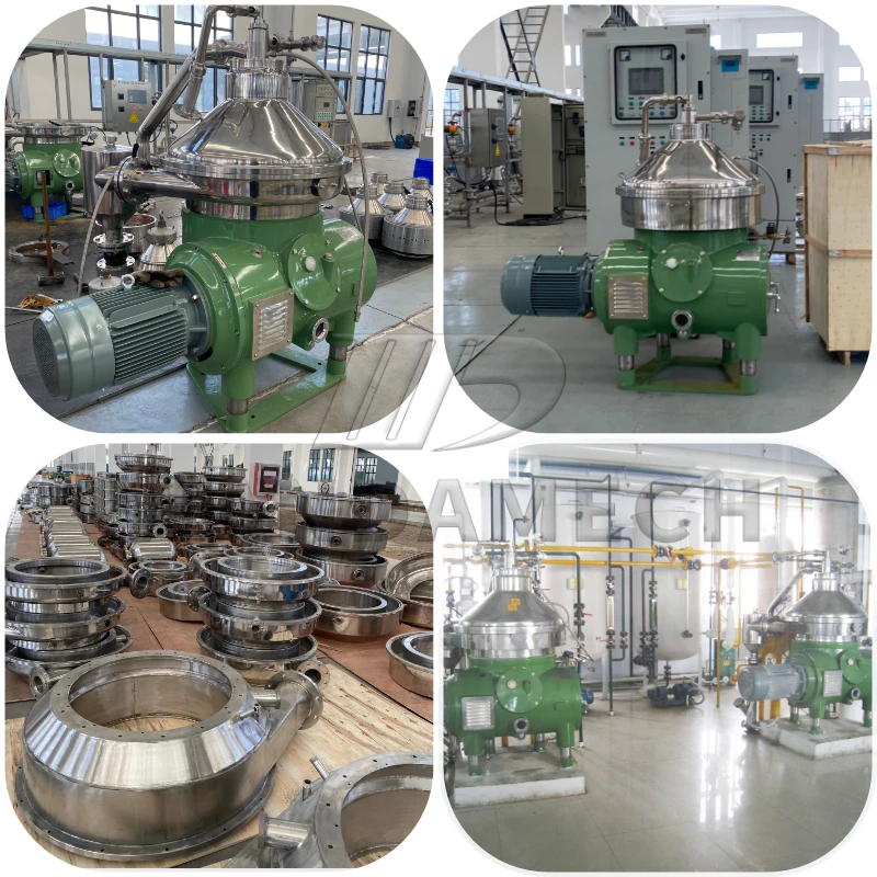 High Efficient Beef Tallow Oil Extracting Disc Bowl Centrifuge Clarify Machine with the Most Competitive Price