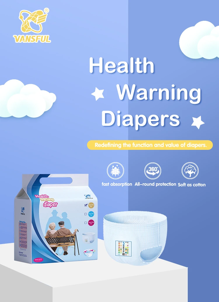 Health Warning Diapers With The Biochip Warning Area With A Qr Code Buy The World's First