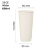 White 22oz