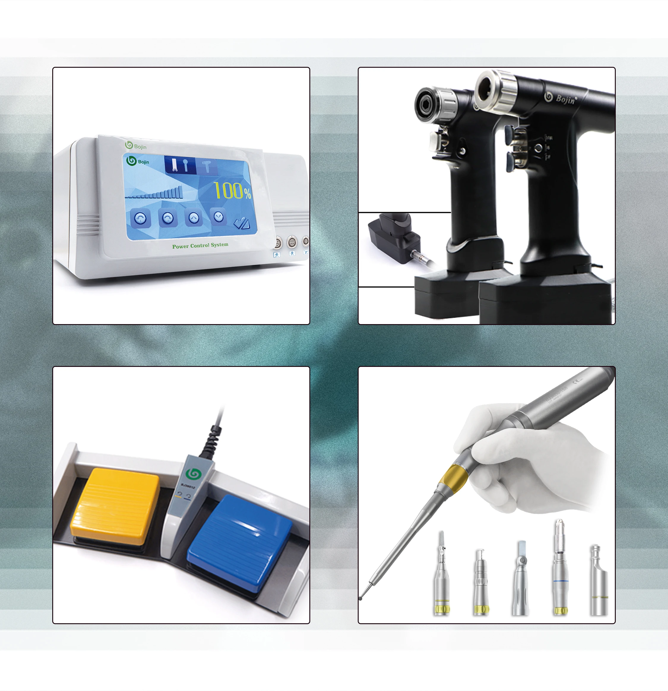 Bojin Micro Type Multi Function Surgical Neuro Spine Power Tools Power System 3600 details