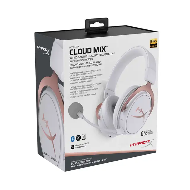 Cloud MIX – Bluetooth Headphones and Wired Gaming Headset