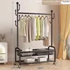 100cm Double-layer storage basket Black