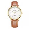 Marron et Or Rose Blanc