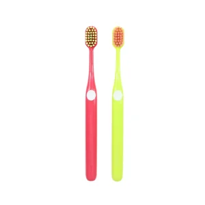 Luxury High Quality Colorful Toothbrush with Private Label Adults Use Soft Bristle Cleaner for Teeth