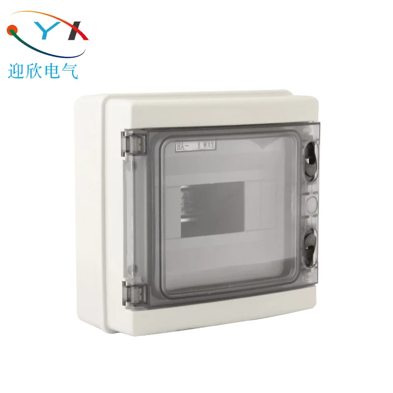 HA 8way  Fuse Box Electrical Distribution Boxes Junction Boxes for MCB Circuit Breaker Installation