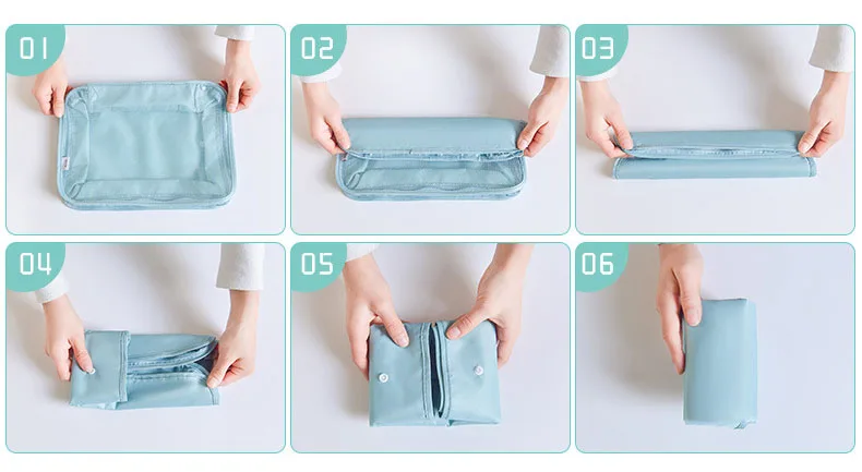 travel storage bag set
