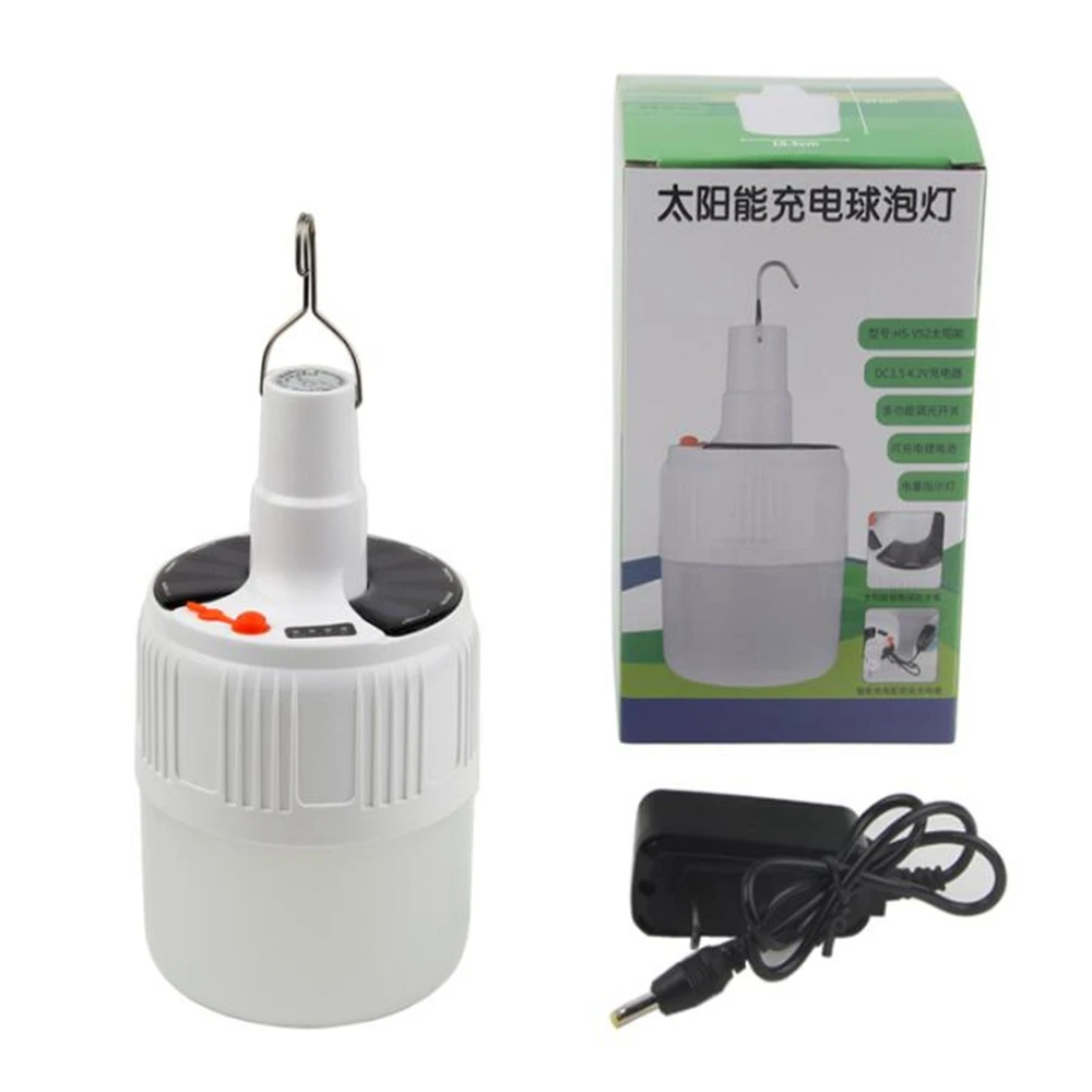 Rechargeable LED Bulb Small Sun Torch Portable Solar Lamp
