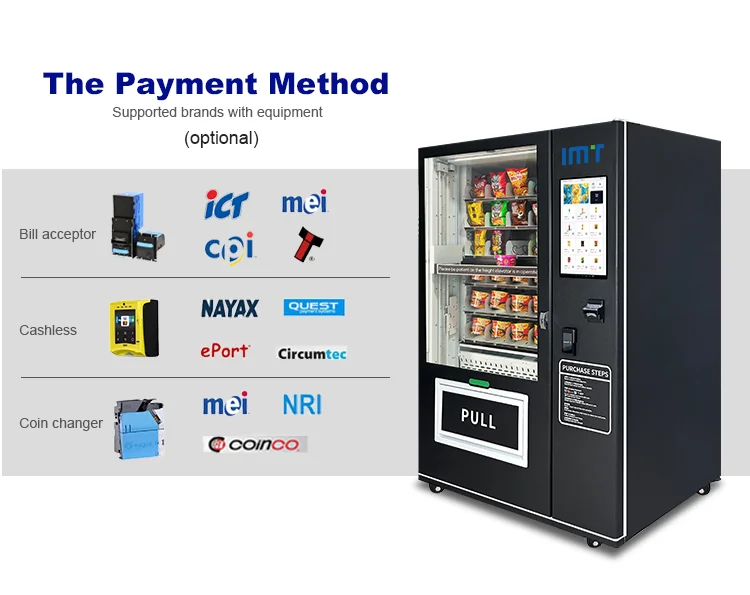 Wholesale Combo Vending Machine for Snacks & Drinks with Elevator ...